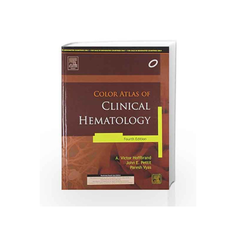 Color Atlas Of Clinical Hematology by Hoffbrand A.V. Book-9788131227299