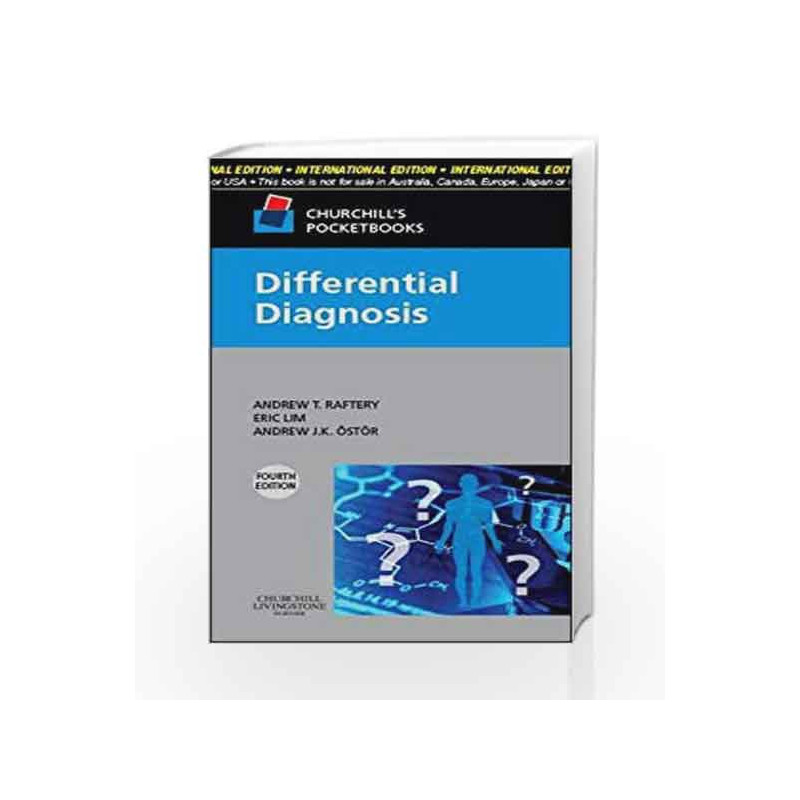 Churchill's Pocketbook of Differential Diagnosis, International Edition (Churchill Pocketbooks) by Raftery Book-9780702054037