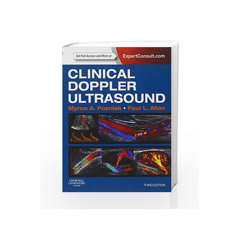 Clinical Doppler Ultrasound: Expert Consult: Online and Print by Pozniak M.A. Book-9780702050152