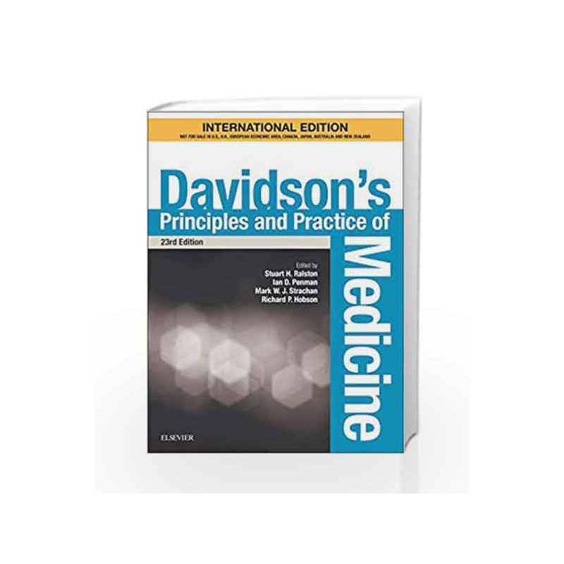 Davidson's Medicine: Principles and Practice of Medicine by Ralston S H Book-9780702070273