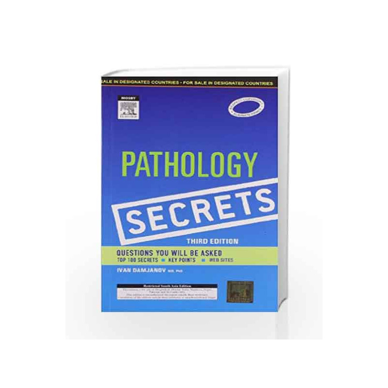 Pathology Secrets by Damjanov Book-9788131225424