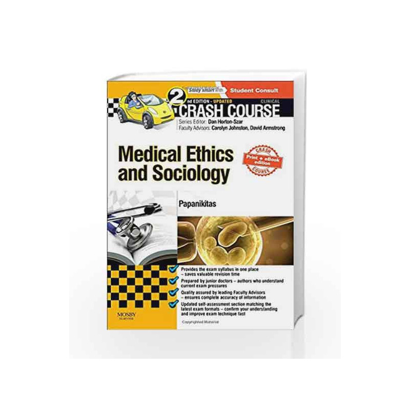 Crash Course: Medical Ethics and Sociology Updated Print + eBook edition by Papanikitas A Book-9780723438656