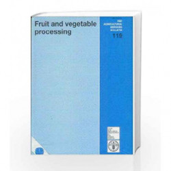 Fruit and vegatable processing by Fao Book-9788185860374