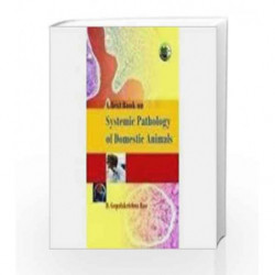 Text book on systemic pathology of domestic animals by Rao Gopalakrishna Book-9788181895066