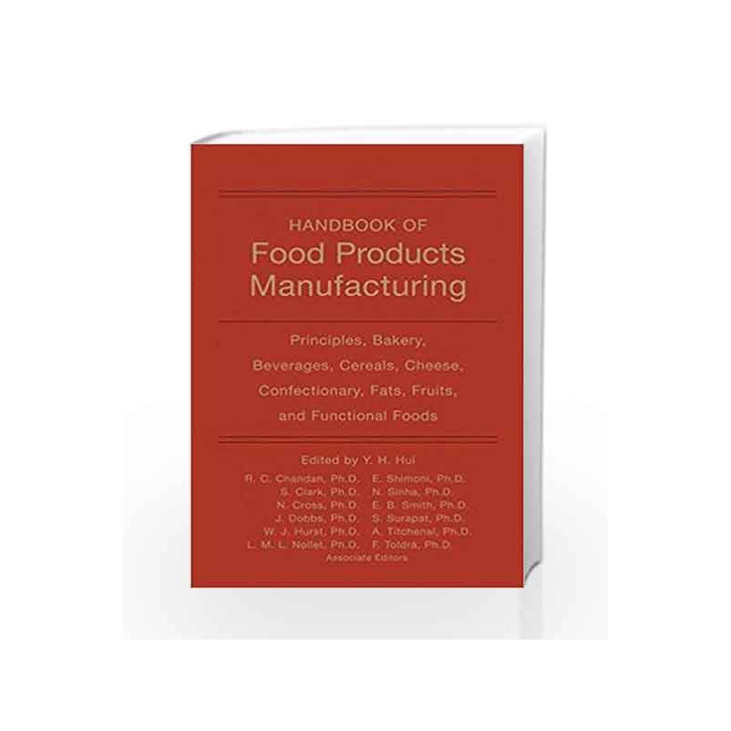 Handbook of Food Products Manufacturing: 2 Volume Set by Greenberg J.S. Book-9780470049648