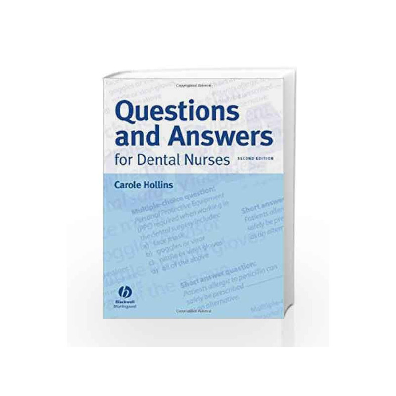 Questions and Answers for Dental Nurses by Hollins Book-9781405148313