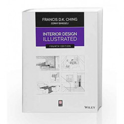 Interior Design Illustrated by Ching F.D.K. Book-9781119377207