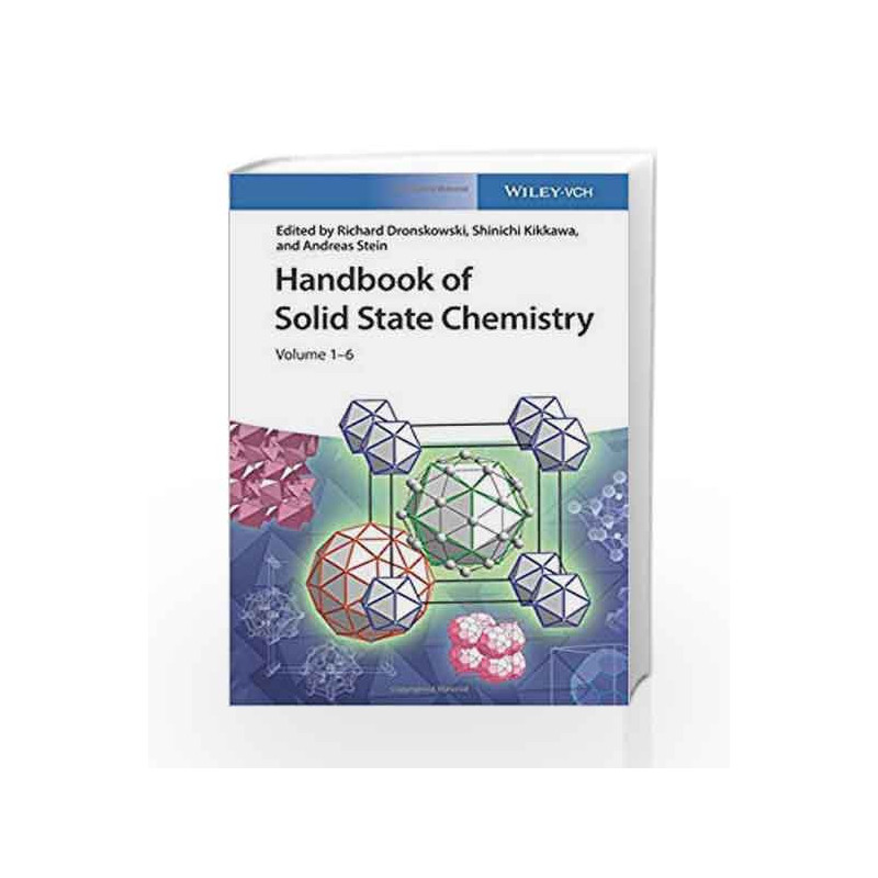 Handbook of Solid State Chemistry: 6 Volume Set by Dronskowski Book-9783527325870