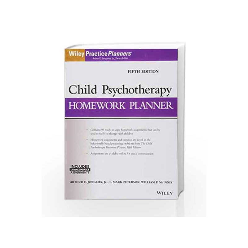psychotherapy homework planner