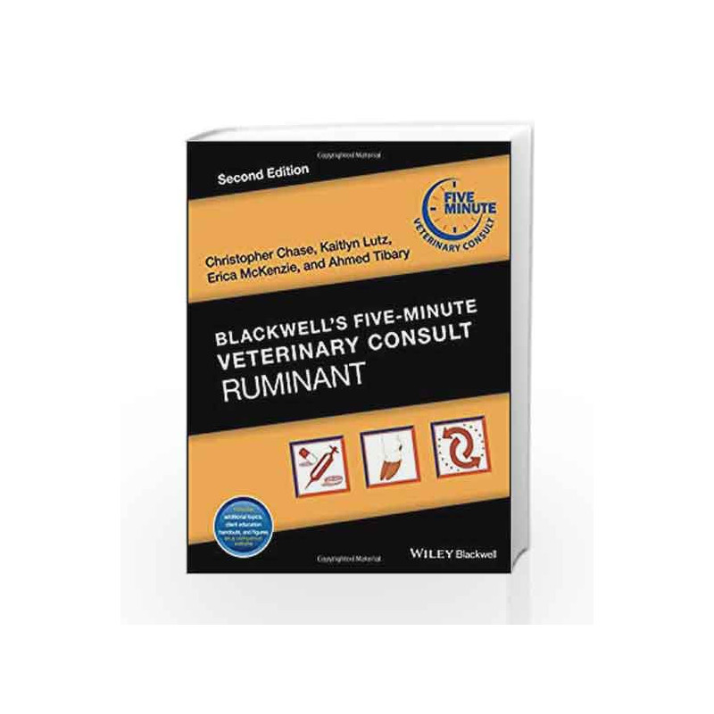 Blackwell s FiveMinute Veterinary Consult: Ruminant by Chase Book-9781119064688