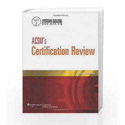 ACSM's Certification Review by Acsm Book-9781609139544
