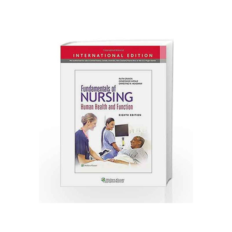 Fundamentals of Nursing: Human Health and Function by Craven R Book-9781496345509