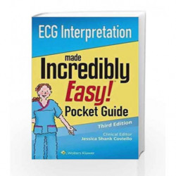Ecg Interpretation Made Incredibly Easy Pocket Guide 3Ed (Pb 2017) by Coviello J S Book-9781496352163