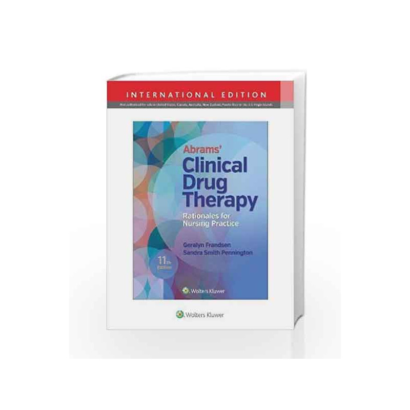 Abrams' Clinical Drug Therapy by Frandsen G Book-9781496365316