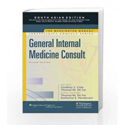 The Washington Manual General Internal Medicine Subspecialty Consult by Washington University Book-9788184732467