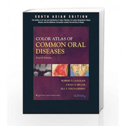 Color Atlas of Common Oral Diseases with the Point Access Scratch Code by Langlais Book-9788184733228
