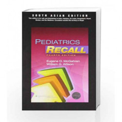 Pediatrics Recall by Mcgahren Book-9788184734331