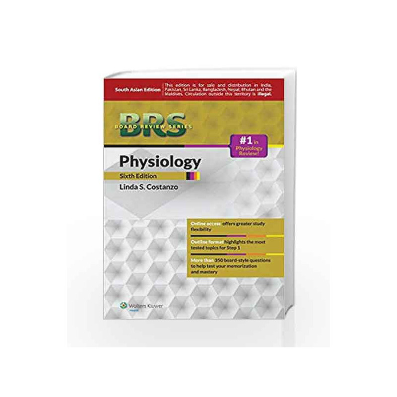 BRS Physiology with the Point Access Scratch Code by Costanzo L.S. Book-9789351292302