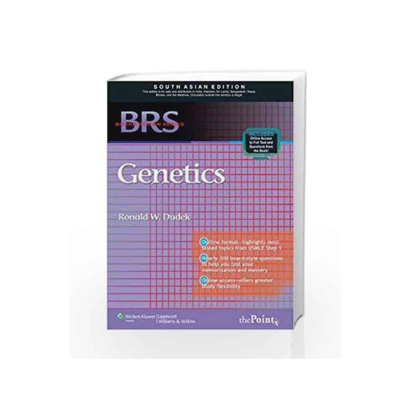 BRS Genetics with the Point Access Scratch Code by Dudek R W Book-9788184733051