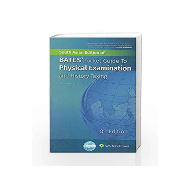 Bates' Pocket Guide to Physical Examination and History Taking by Bickley L.S. Book-9789351297253