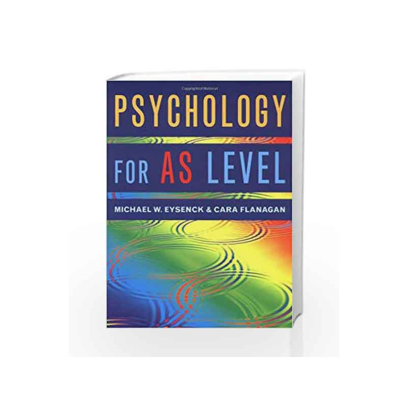 Psychology for AS Level by Eysenck M.W. Book-9780863776656