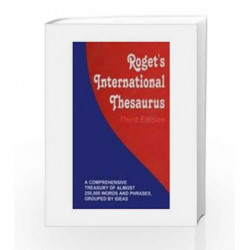 Rogets International Thesaurus by Rogets P M Book-9788120416963