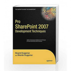 Pro Sharepoint 2007 Development Techniques by Bruggeman M. Book-9781590599136