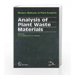 Modern Methods of Plant Analysis (Analysis of Plant Waste Materials) by Linskens H.F. Book-9788184891089