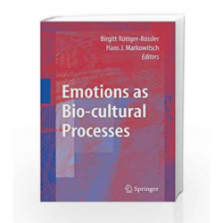 Emotions as Bio-cultural Processes by Rossler B.R. Book-9780387741345