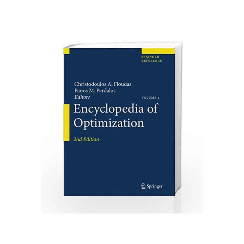 Encyclopedia of Optimization by Floudas C.A. Book-9780387747583