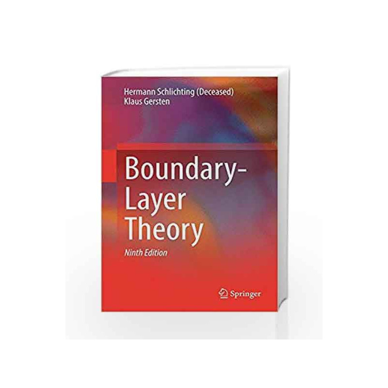 Boundary-Layer Theory by Gersten K. Book-9783662529171
