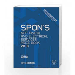 Spon's Mechanical and Electrical Services Price Book 2018 (Spon's Price Books) by Aecom Book-9781138091665