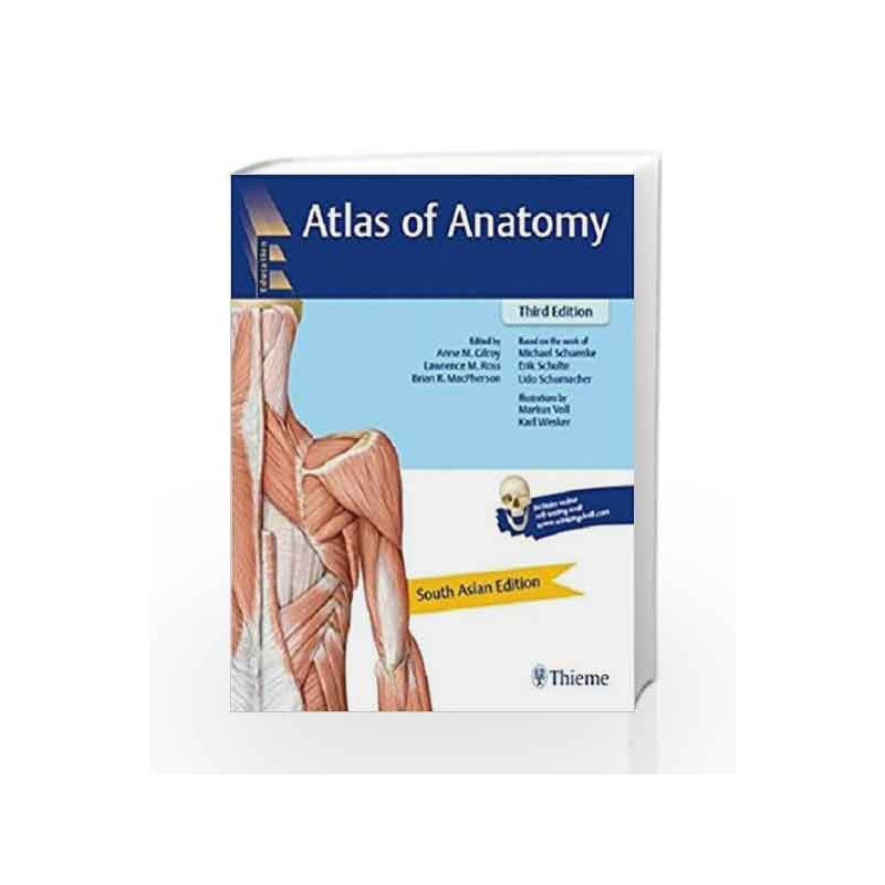 Atlas of Anatomy: South Asian Edition by Gilroy A.M. Book-9789386293138
