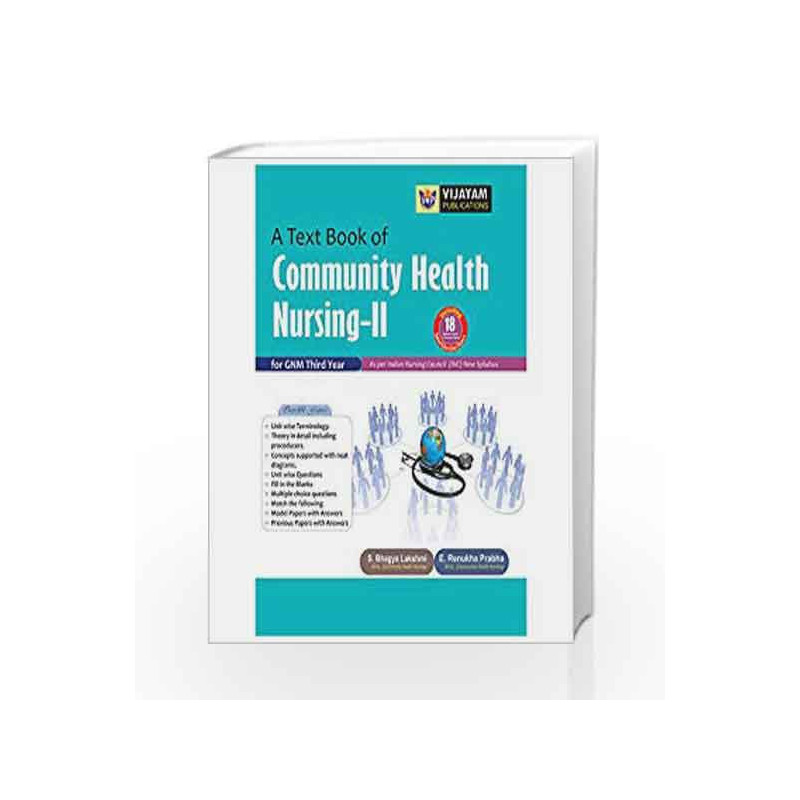 A Text Book Of Community Health Nursing 2 by Lakshmi S.B. Book-9789385616099