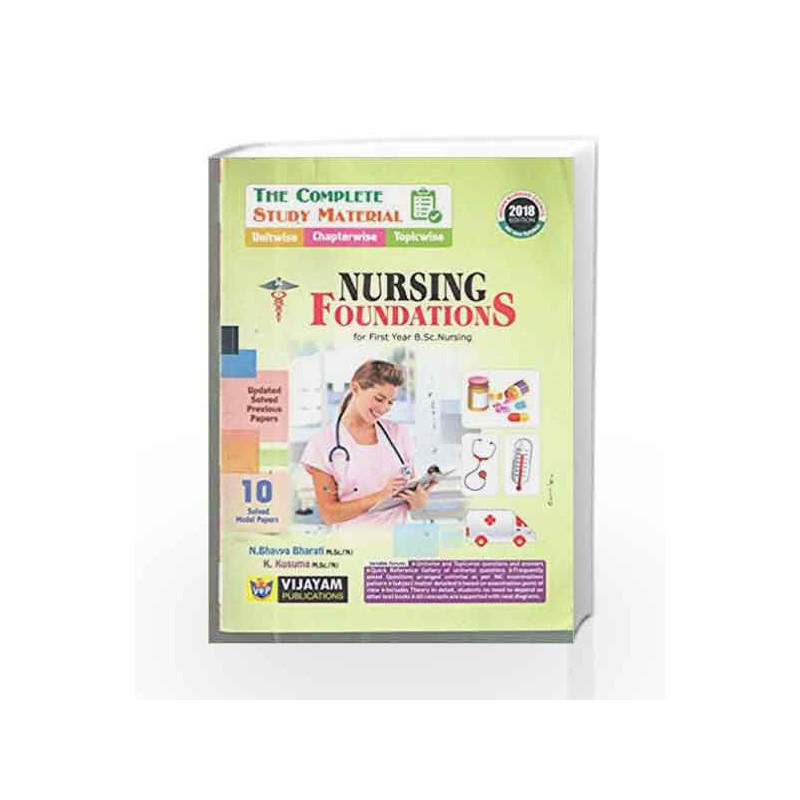A Study Material Of Nursing Foundations by Prathibha Book-9789385616402