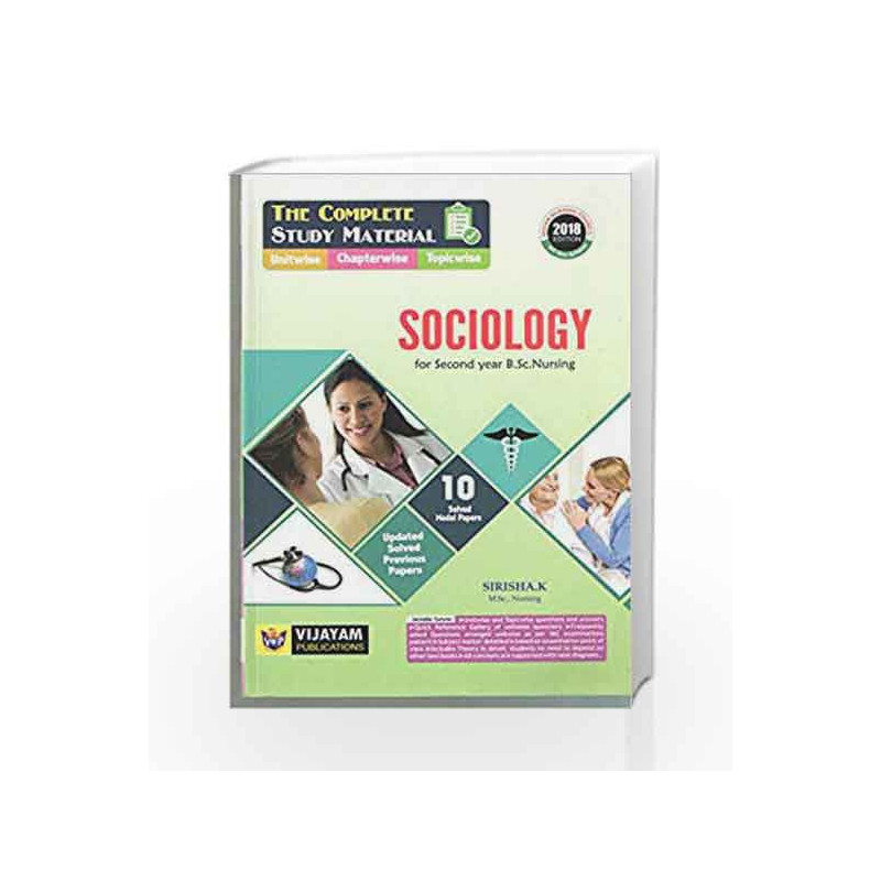 A Study Material Of Sociology by Krishna Book-9789385616433