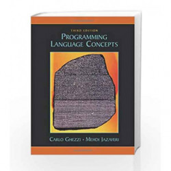 Programming Language Concepts by Ghezzi C Book-9780471104261