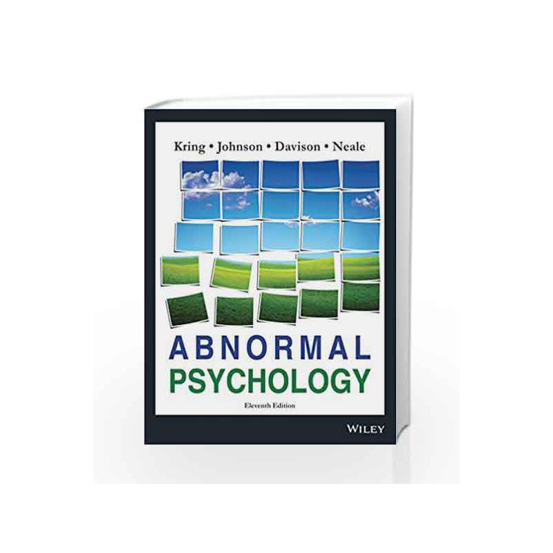 Abnormal Psychology, 11ed by Kring A.M. Book-9788126531844