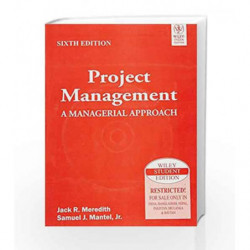 Project Management: A Managerial Approach by Jack Meredith Book-9788126517466