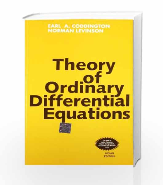 best book for ordinary differential equations